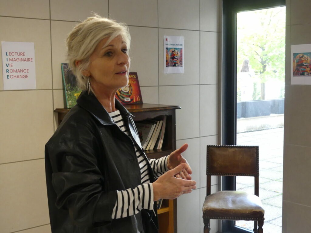 mise en place d'une bibliothèque partagée résidence Pault Bert