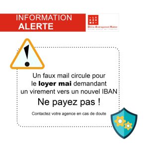 ALERTE faux mails pour paiement loyer de mai 2026 suite à un faux changement de RIB