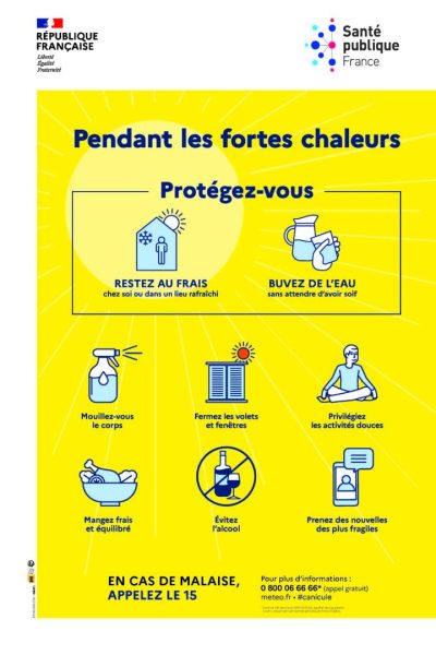 2025 08 Affiche Canicule Santé Publique